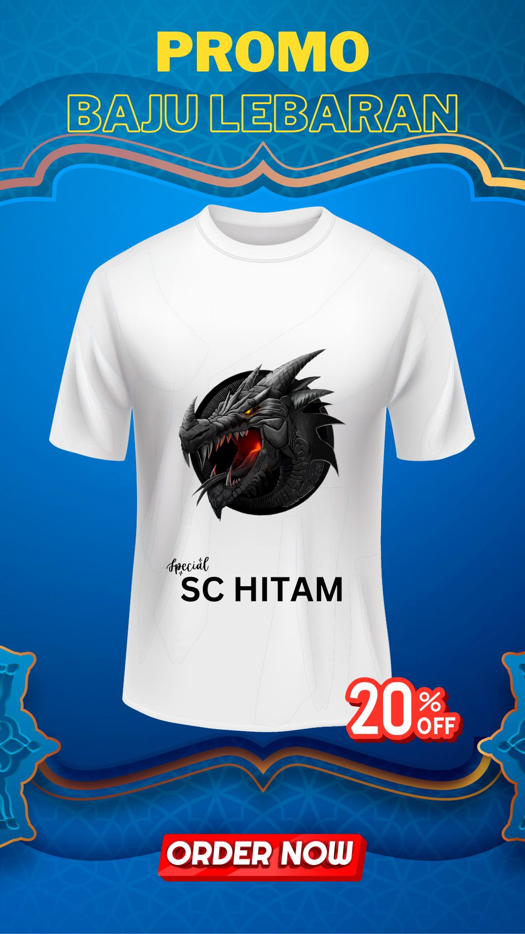 Model Baju SC Hitam